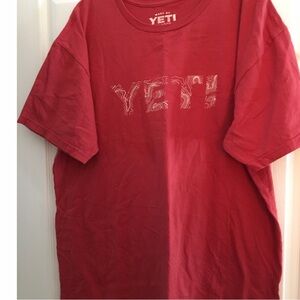 *RED*  Men’s XL “YETI” T-shirt!